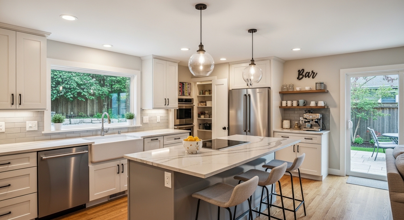 Kitchen Remodeling Designed for Better Flow and Daily Living