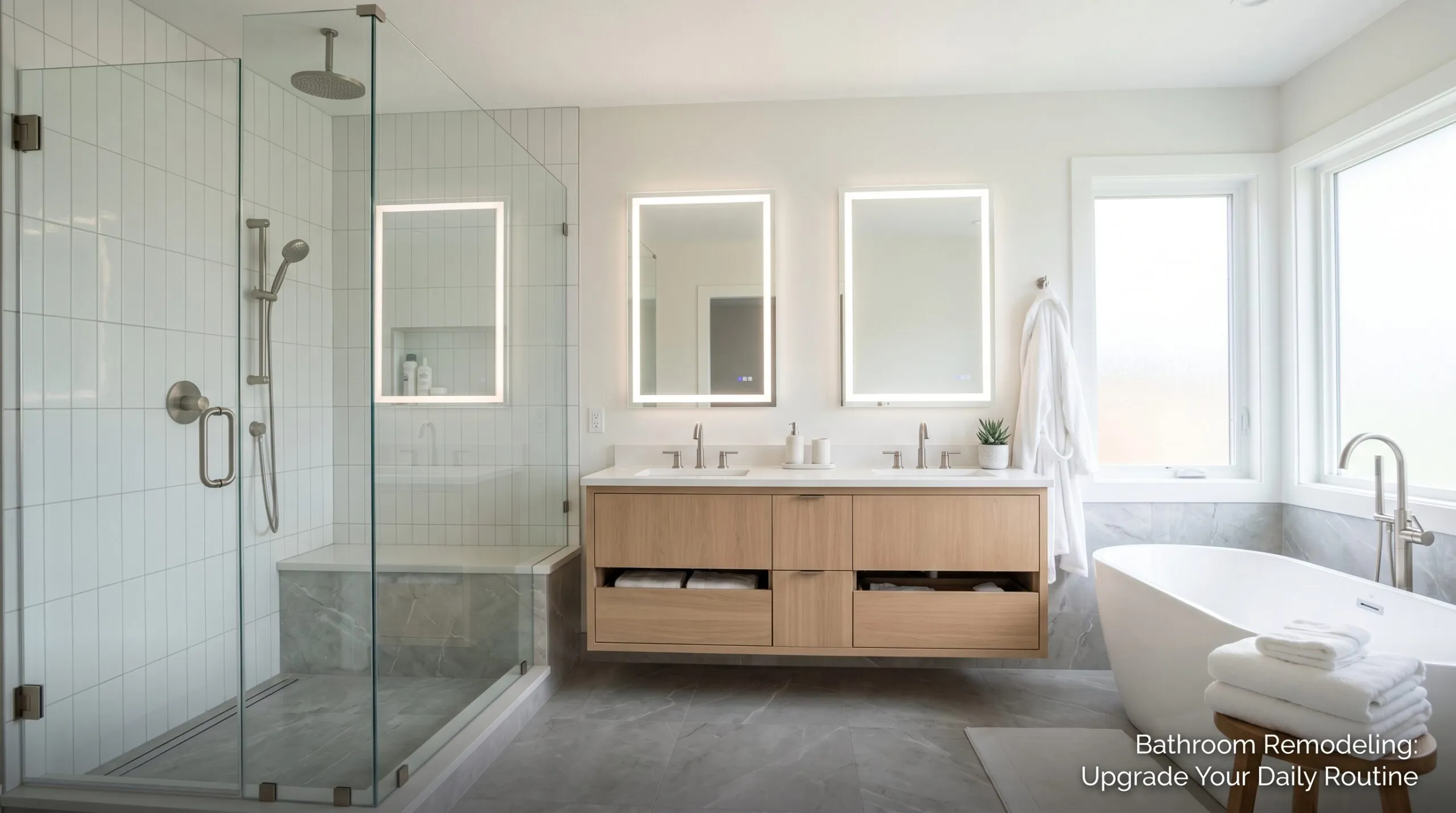 Bathroom Remodeling Designed to Upgrade Your Daily Routine
