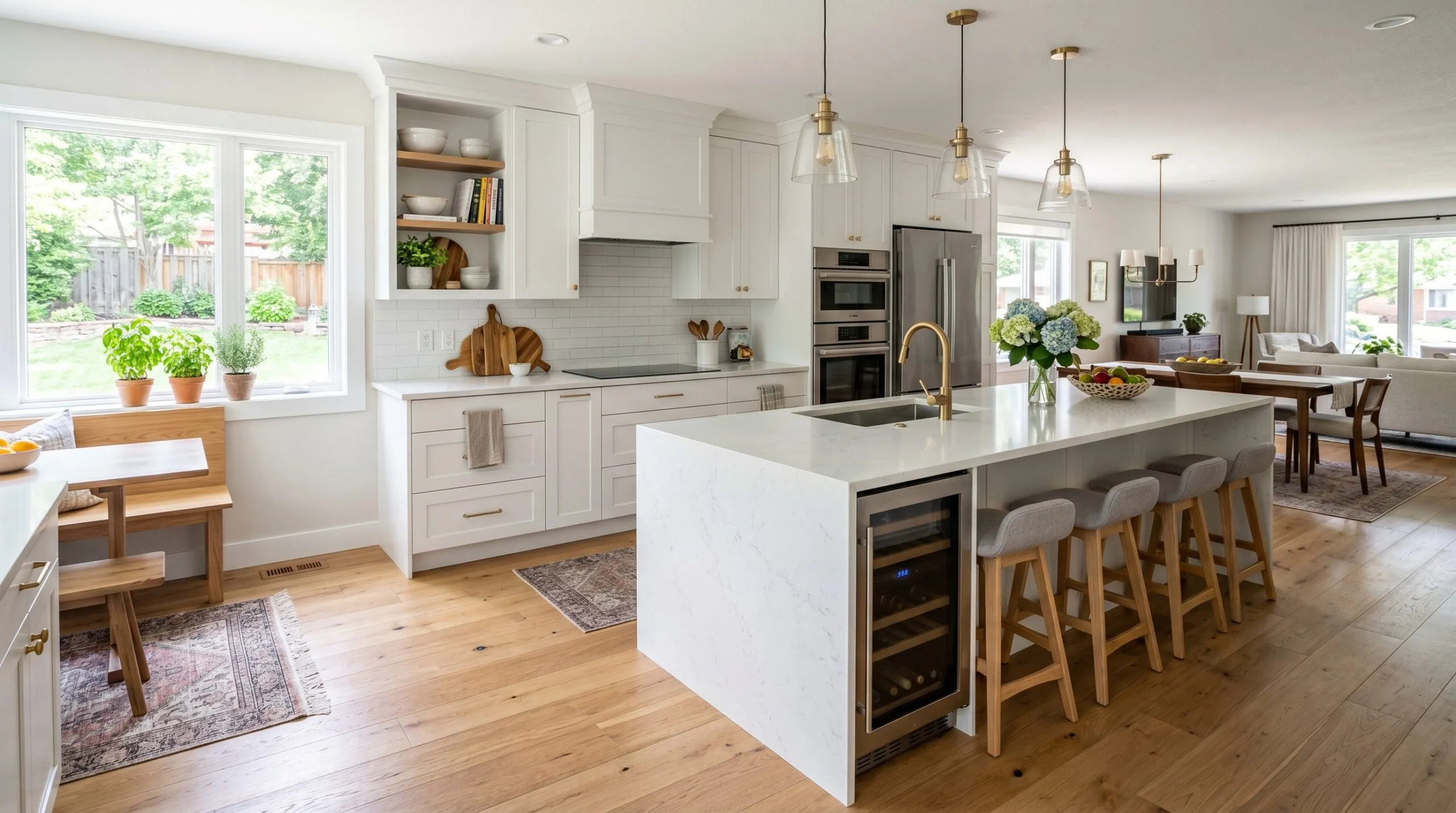 Modern Kitchen Remodeling That Maximizes Space and Comfort