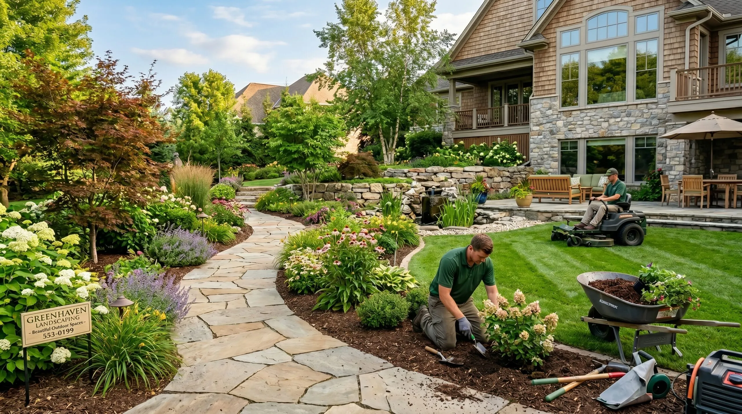 Professional Landscaping Services for Beautiful Outdoor Spaces