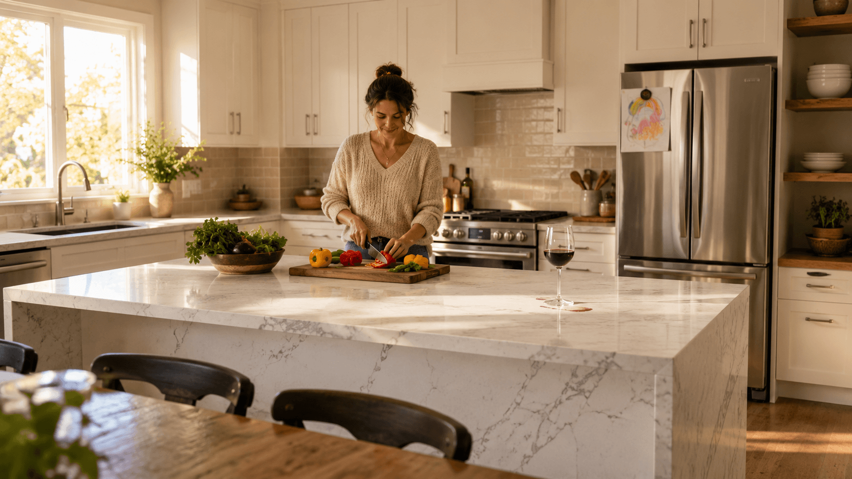 Quartz vs granite countertops